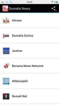 Somalia News screenshot 1