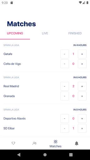 GameOn: predict soccer results screenshot 7