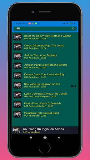 OST ANAK BAND Mp3 NEW screenshot 1