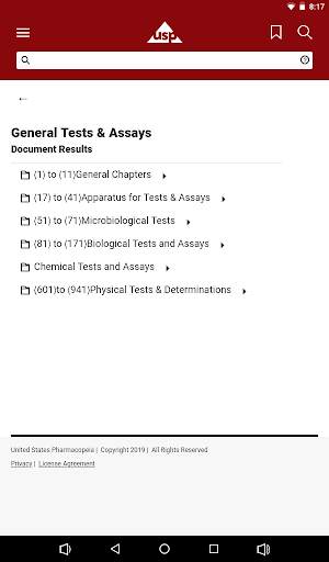 USP-NF Mobile screenshot 5