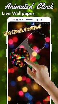 Live Animated Clock Wallpaper скриншот 4