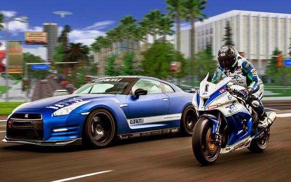 Car vs Bike: Extreme Racing Zone screenshot 1