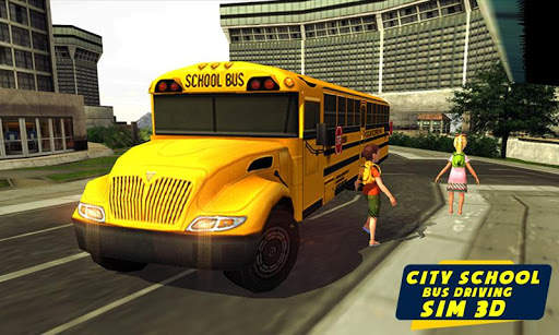 City High School Bus Driving Simulator 2018 screenshot 6
