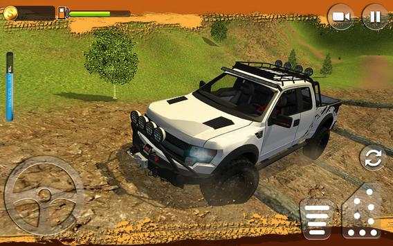 Offroad Muscle Truck Driving Simulator 2017 screenshot 7