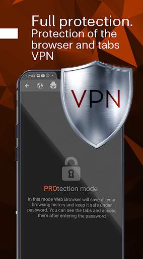 Web Browser - Private Browser With Free VPN screenshot 3