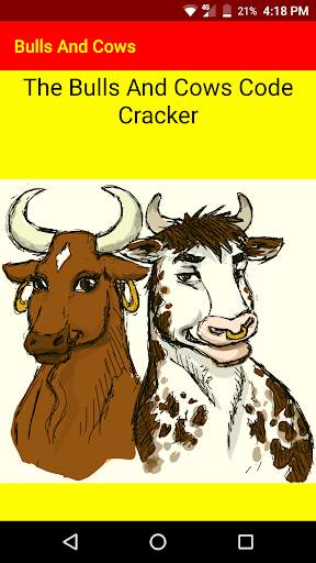 Bulls & Cows - Code Cracker Game screenshot 1