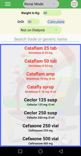 Egydose -Drug Dose Calculator screenshot 2