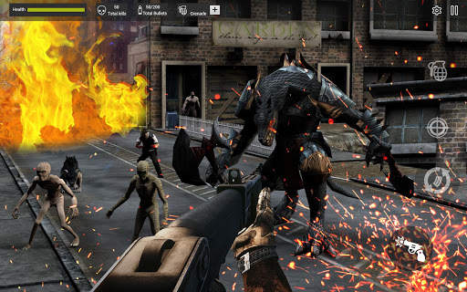 Freedom of Dead Zombie Shooting Frontier FPS Games screenshot 2