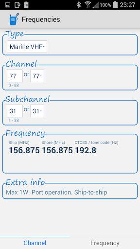 Frequencies Free screenshot 2