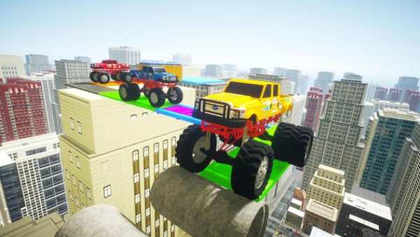Monster Truck BigFoot Car Driving Games screenshot 1