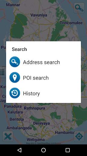 Map of Sri Lanka offline screenshot 2