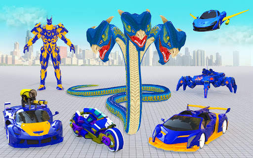 Snake Robot Bus Transformation screenshot 4