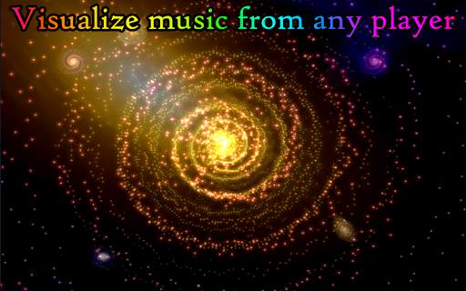 Galaxy Journey - Music Visualizer & Live Wallpaper screenshot 4