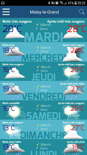 Infoclimat - live weather screenshot 2