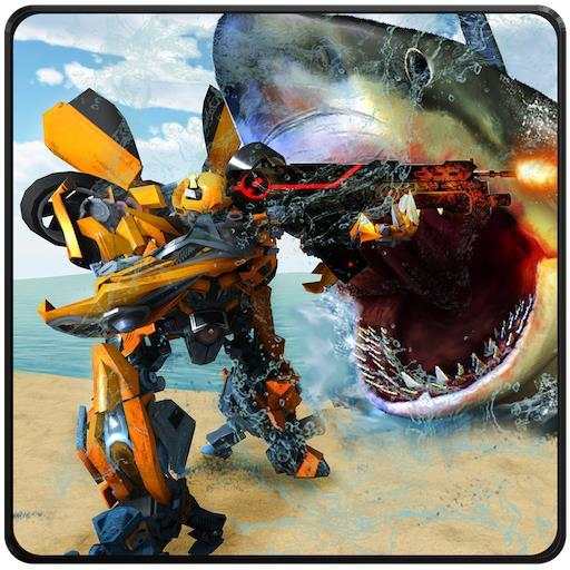Robot Shark Hunting : Car Robot Transformation 3D 1.0.4