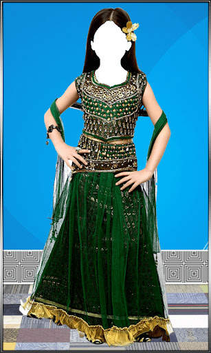 Girls Ghagra Choli Suit screenshot 4