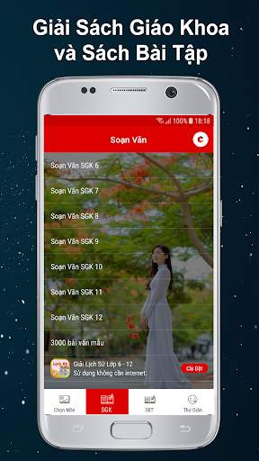 Giải Bài Tập 6 Offline Toán Văn Anh Lý Sinh Sử Địa screenshot 1