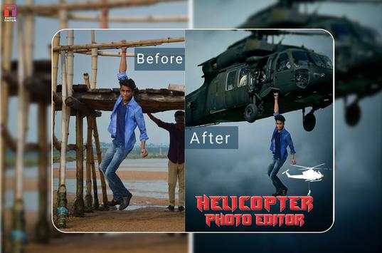 Helicopter PhotoEditor & Background Changer screenshot 1