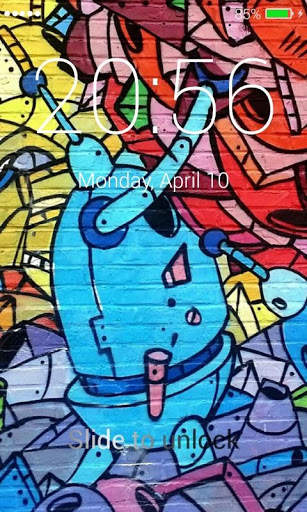 Graffiti Lock Screen screenshot 3