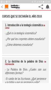Instituto Teológico Online (Español) screenshot 5