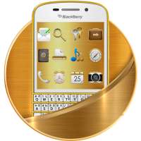 Золотой БлэкБэрри Тема on 9Apps