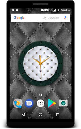 Leather Clock Live Wallpaper screenshot 3