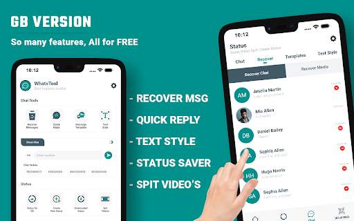 GB Chat Version Apk 2022 screenshot 1