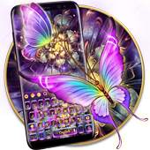 Neon Butterfly keyboard 10001002