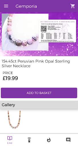 Gemporia Jewellery Auctions screenshot 1