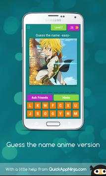 Guess the name anime version screenshot 3