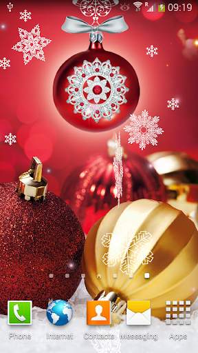 Christmas Balls Live Wallpaper screenshot 2