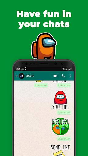 Among Stickers for WhatsApp screenshot 4