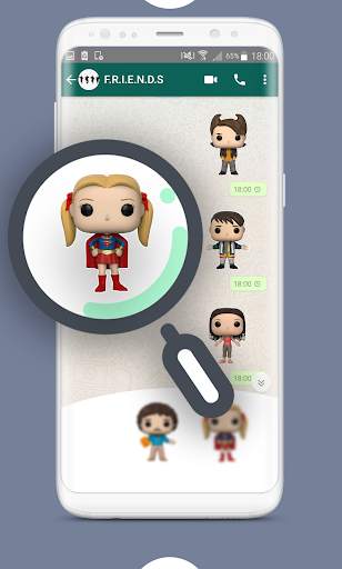 Stickers Friends - WAStickerApps screenshot 1
