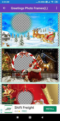 Merry Christmas:Greetings, GIF, Quote, Photoframes screenshot 3