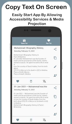 Copy Text on Screen: Copy text to clipboard screenshot 8