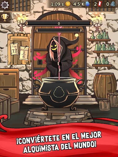 Alchemy Clicker - Potion Games Idle Fantasy Rpg screenshot 8