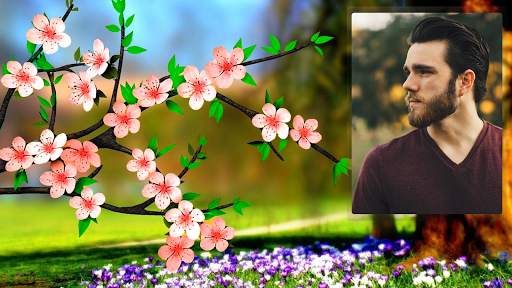 Rose Flower GIF Photo Frame Editor screenshot 7