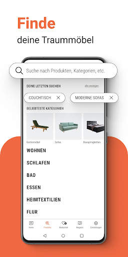 moebel.de: Möbel, Deko, Lampen screenshot 1