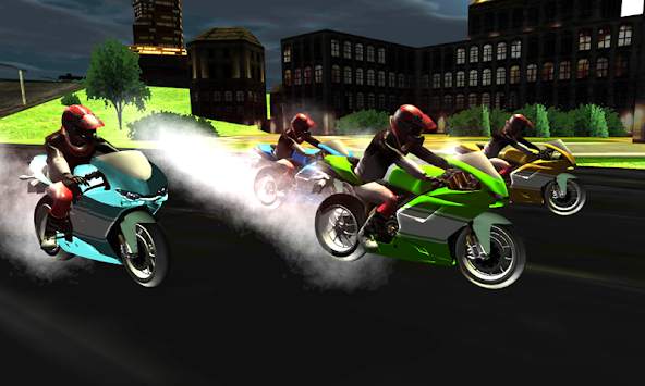 Motor Biker City Driving screenshot 2