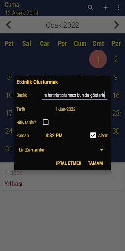 Türkiye Takvimi скриншот 3