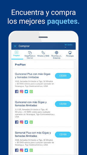 Mi Tigo Nicaragua скриншот 3