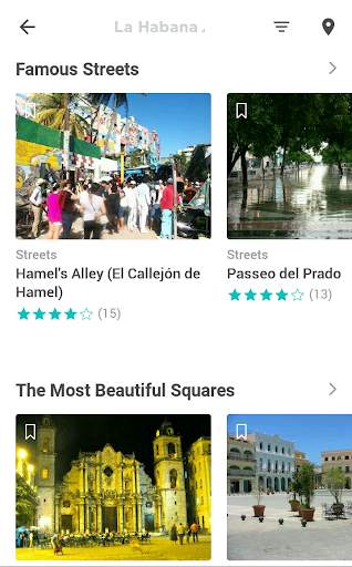 La Habana Travel Guide in english with map screenshot 4