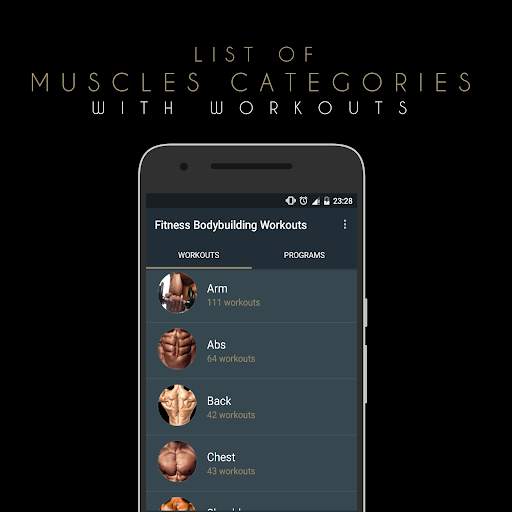 Fitness bodybuilding Workouts screenshot 3