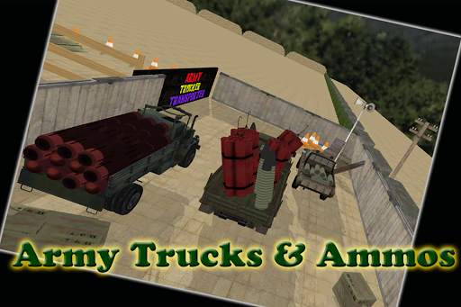 Army Trucker Transporter 3D screenshot 1