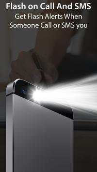 Flash alert: Call & SMS, LED, Flashlight, Blink screenshot 1
