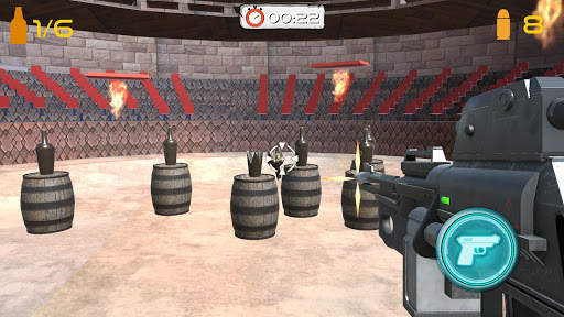Bottle Shooting Sniper 3D:Shoot Bottle Arena Game screenshot 8
