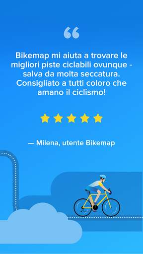 Bikemap - Mappa per ciclismo & navigatore GPS screenshot 7