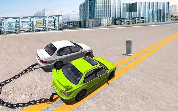 Chained Cars Impossible Tracks Stunt screenshot 4