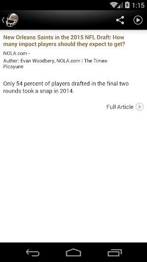 New Orleans Football News screenshot 2
