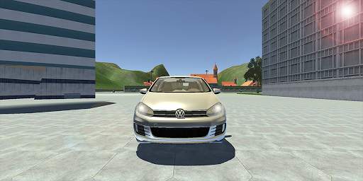 Golf Drift Simulator: Car Games Racing 3D - City screenshot 2